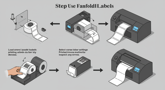 Steps in Using Fanfold Labels
