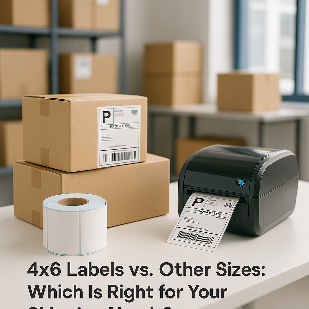 4x6 Labels vs. Other Sizes: Which Is Right for Your Shipping Needs?