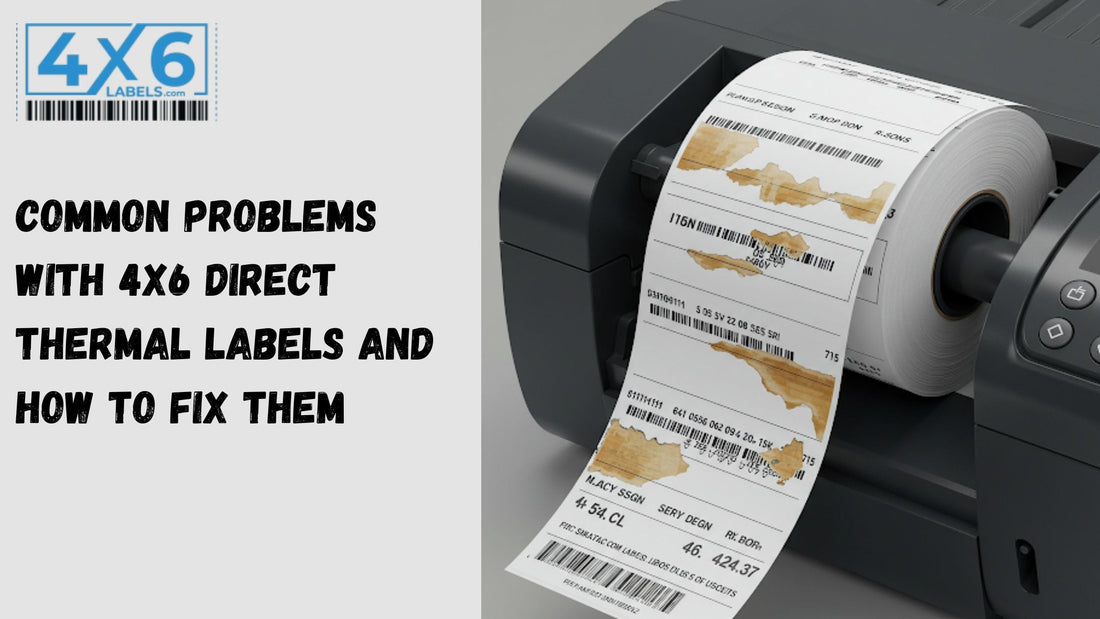 Common Problems with 4x6 Direct Thermal Labels and How to Fix Them