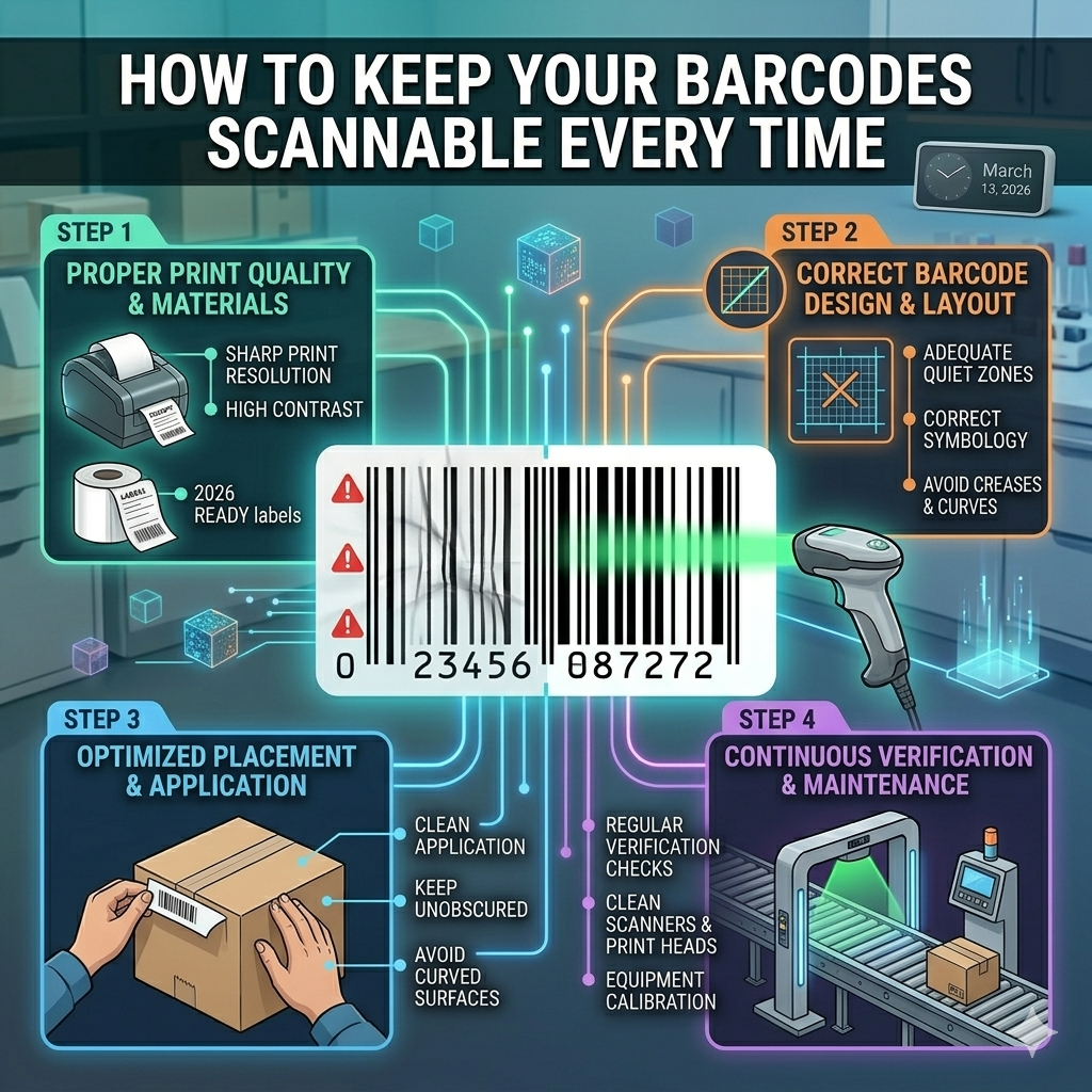 How to Keep Your Barcodes Scannable Every Time