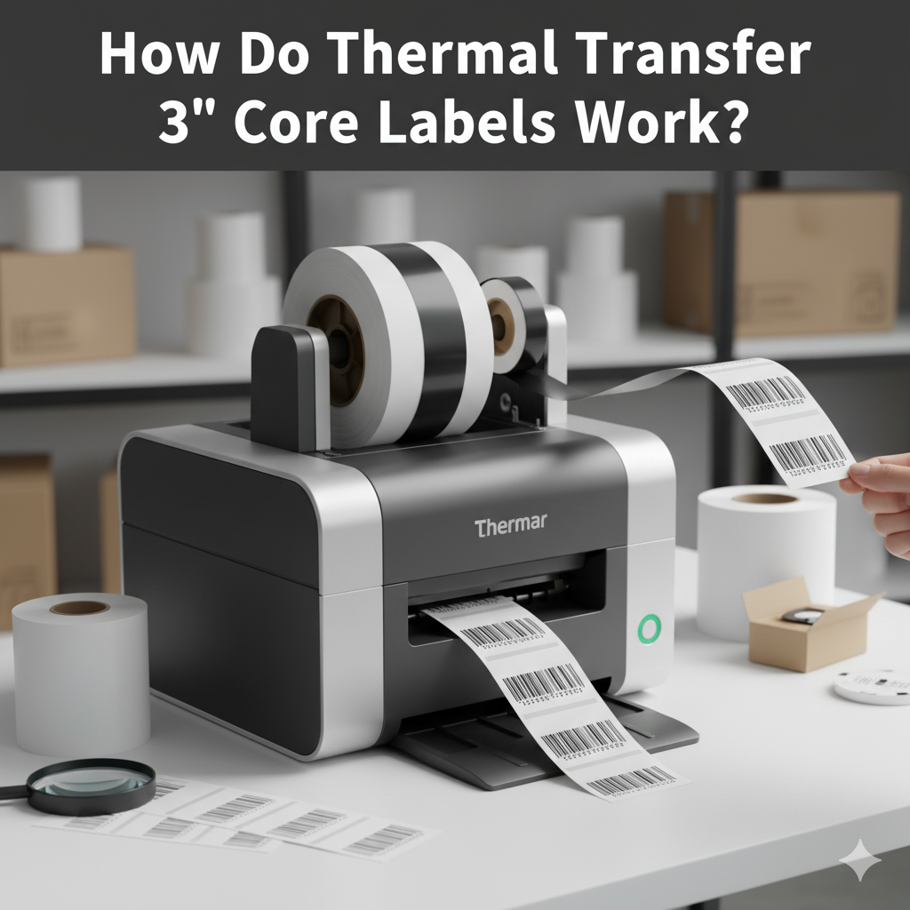 How Do Thermal Transfer 3" Core Labels Work?