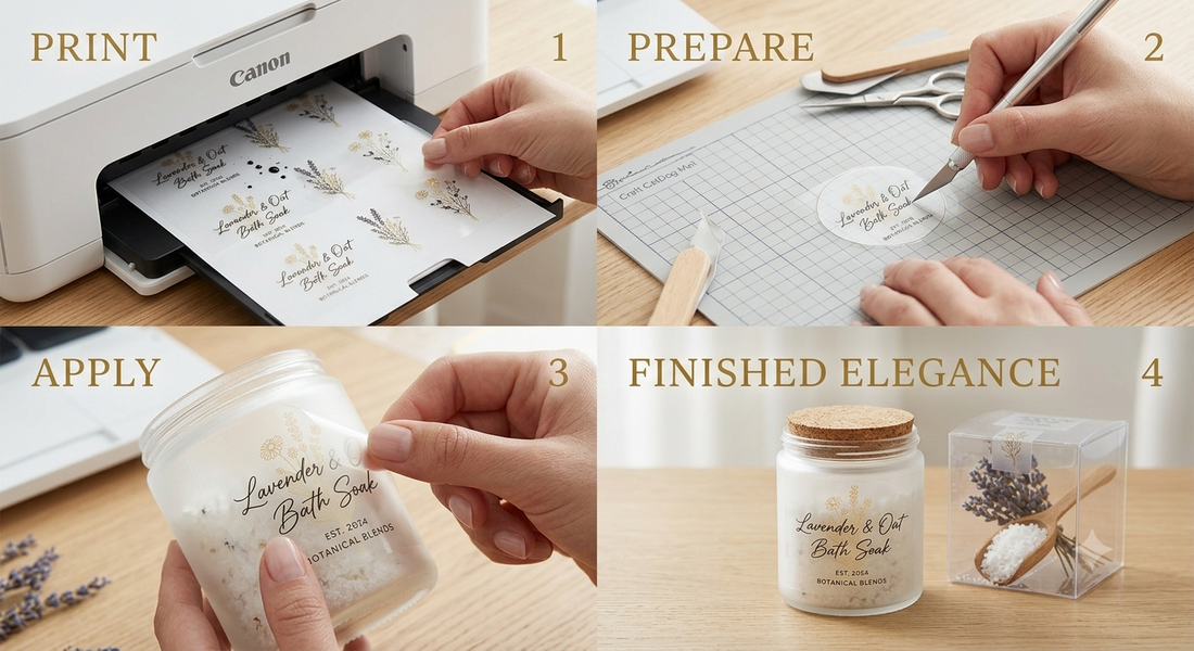 How to Use Clear Inkjet Sheets for Elegant Packaging