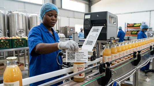 Using 4x6 Labels for Expiration and Traceability in Food and Beverages