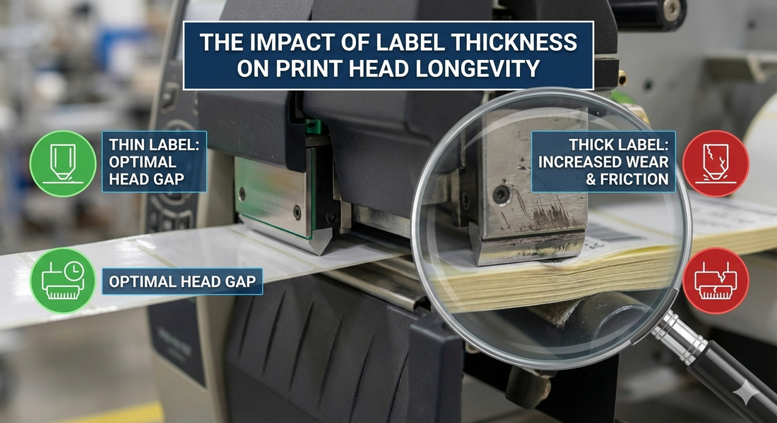 The Impact of Label Thickness on Print Head Longevity
