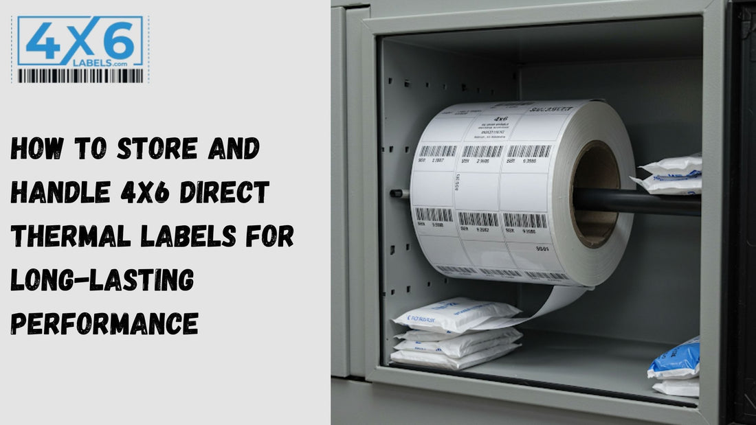 How to Store and Handle 4x6 Direct Thermal Labels for Long-Lasting Performance