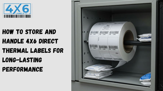 How to Store and Handle 4x6 Direct Thermal Labels for Long-Lasting Performance