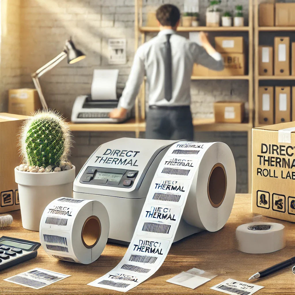 One Inch Core Maximize Efficiency with 1-Inch Core Direct Thermal Labels