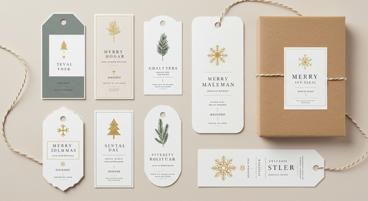 Holiday Gift and Decoration Labeling Ideas