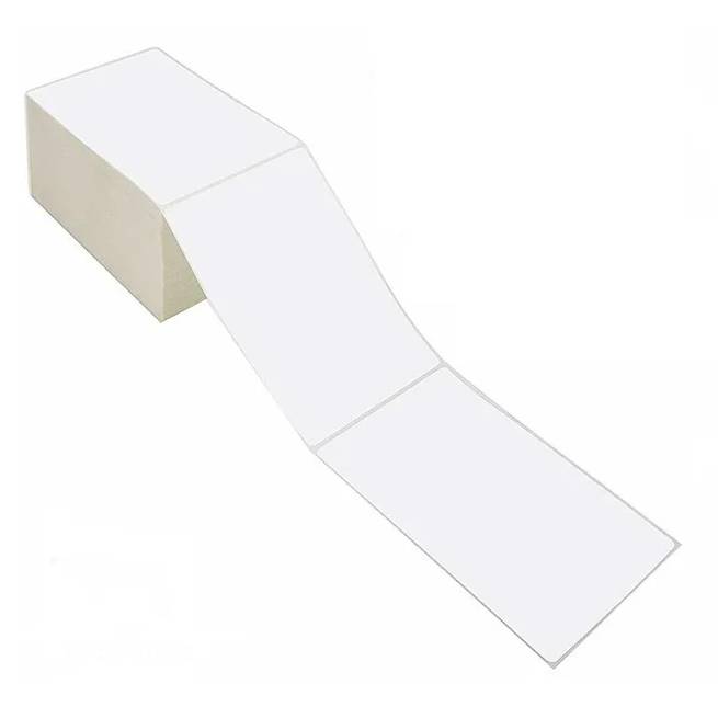 Direct Thermal Fanfold Labels | 4x6 Labels