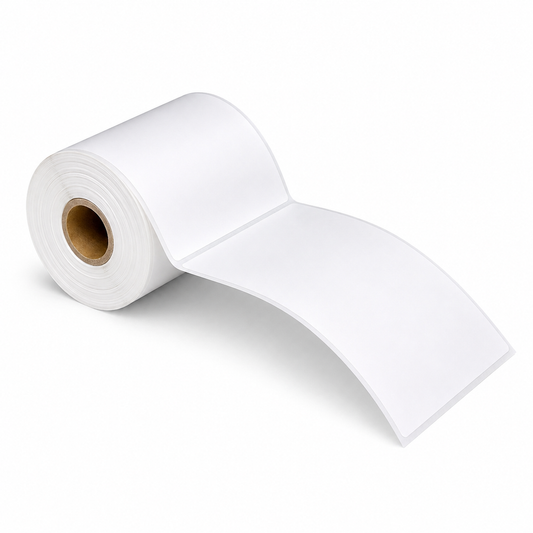 4" x 6" Direct Thermal Labels - 250 Labels/Roll - 16 Rolls/Case