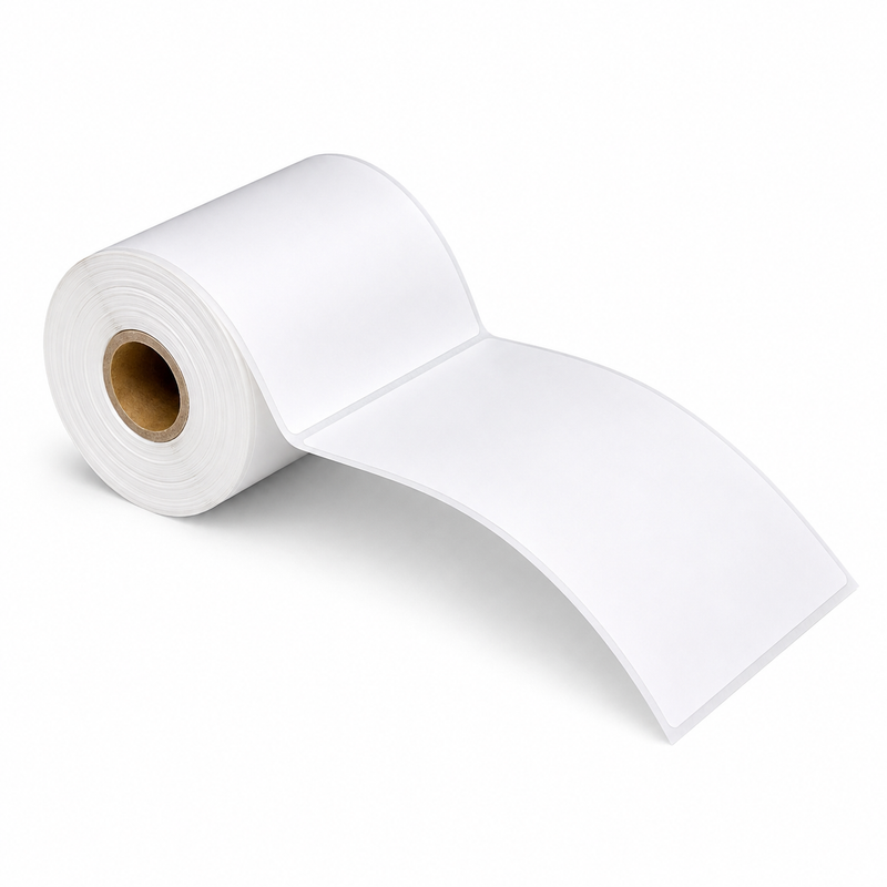 4" x 6" Direct Thermal Labels - 250 Labels/Roll - 4 Rolls/Case