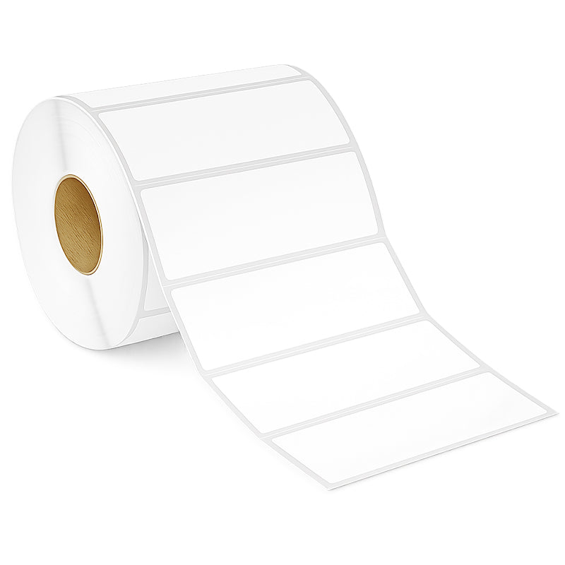 3" x 1" Direct Thermal Labels - 1350 Labels/Roll - 16 Rolls/Case