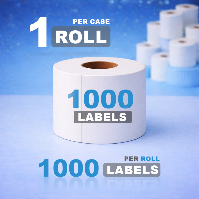 4" x 6" Direct Thermal Labels - 1,000 Labels/Roll - 1 Roll/Case
