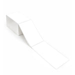 4" x 6" Direct Thermal Labels - Fanfold - 1,000 Labels/Case