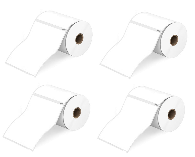 4" x 6" Direct Thermal Shipping Labels for Dymo- 220 Labels/Roll - 4 Rolls/Case, DYMO 4XL Labels (Copy)