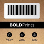 4" x 6" Thermal Transfer Labels- Fanfold - 1,000 labels/case - 4x6Labels