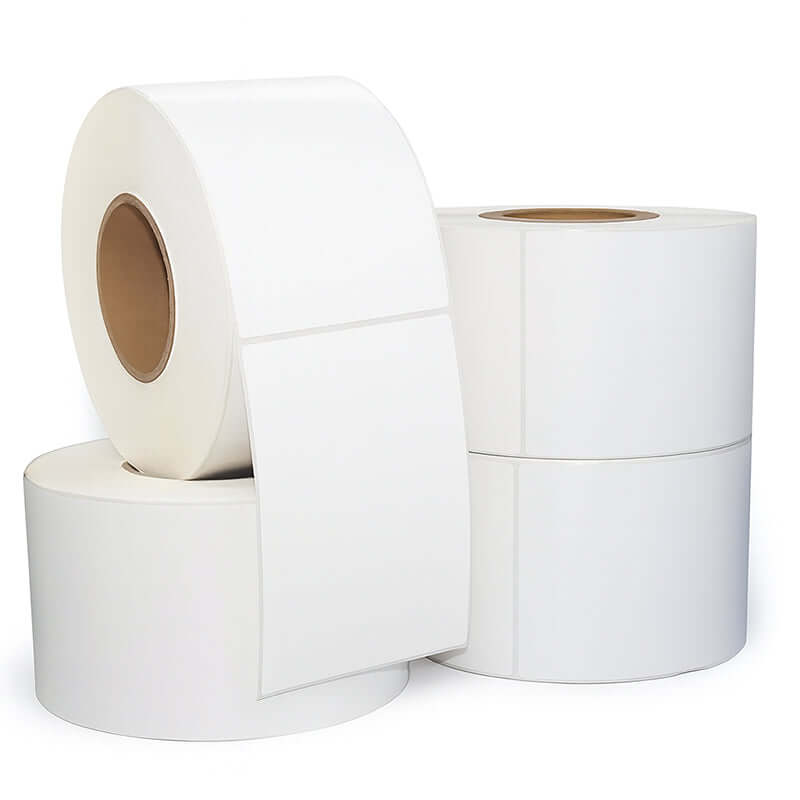 4" x 6" Direct Thermal Labels - 1,000 Labels/Roll - 4 Rolls/Case