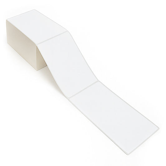 4" x 6" Thermal Transfer Labels- Fanfold - 4,000 labels/case - 4x6Labels