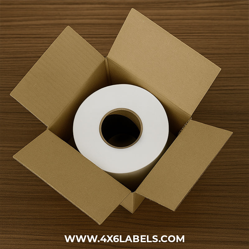 4" x 6" Direct Thermal Labels - 1,000 Labels/Roll - 1 Roll/Case
