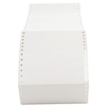 8.375" x 13.875" — Fanfold Inkjet Label — 1 stack/case — 1,000/stack