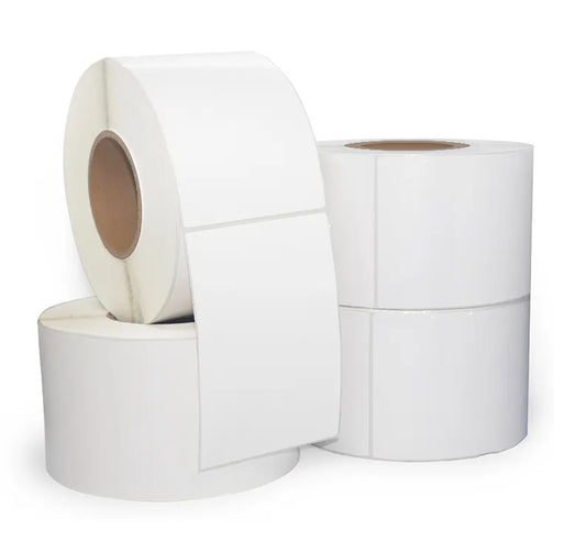 4" x 6" Direct Thermal Labels - 1,000 Labels/Roll - 4 Rolls/Case