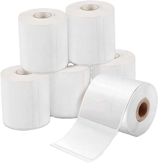 3" x 2" - Die Cut Inkjet Label; 8 Rolls/case; 610 Labels/roll - Gloss Polypropylene - 4x6Labels