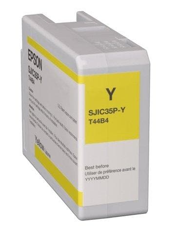 Epson SJIC35P(Y) Ink Cartridge for Epson C6000/C6500 - Yellow - POSpaper.com
